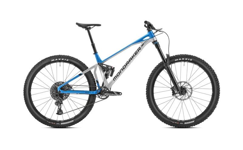 Mondraker SUPERFOXY 29 in Racing Silver/Blue Marlin